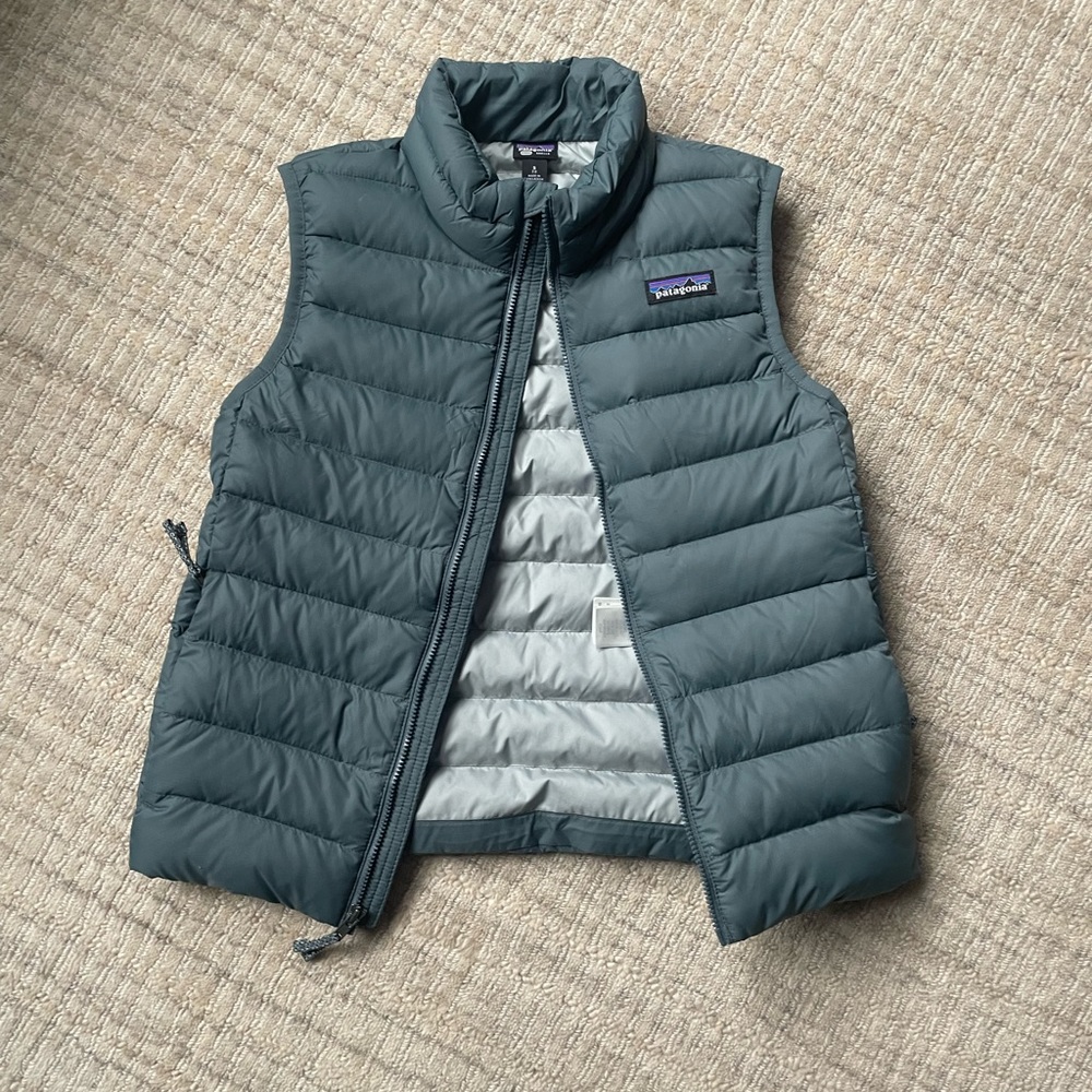 Kids Puffer Vest - Blue